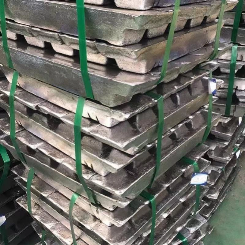 Ladrillos de plomo entrelazados