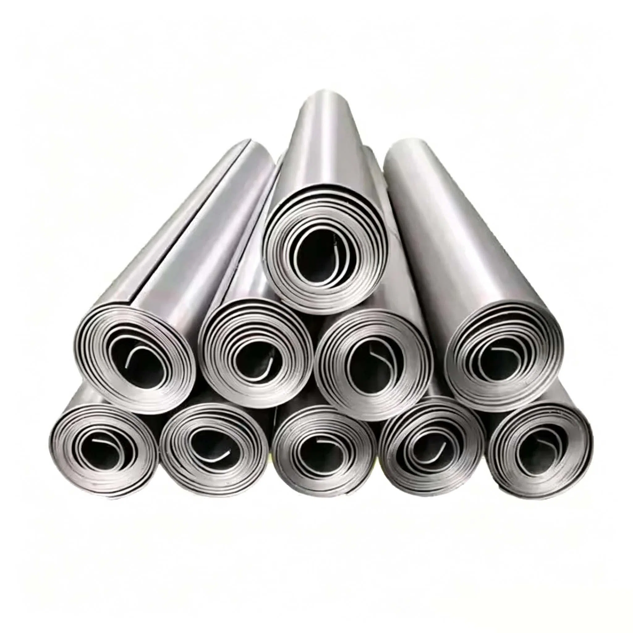 Rollos de lámina de plomo
