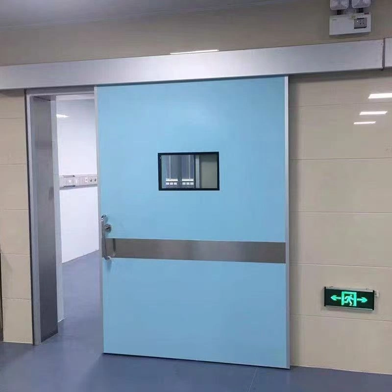 Puerta corredera eléctrica hermética