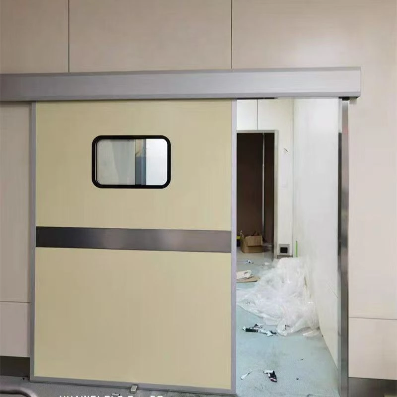 Puerta corredera eléctrica hermética