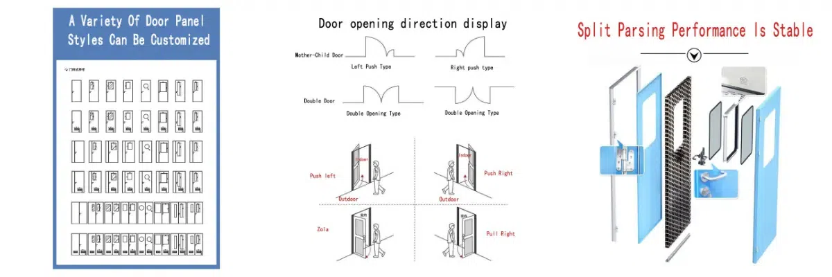 Puerta Industrial para Sala Limpia