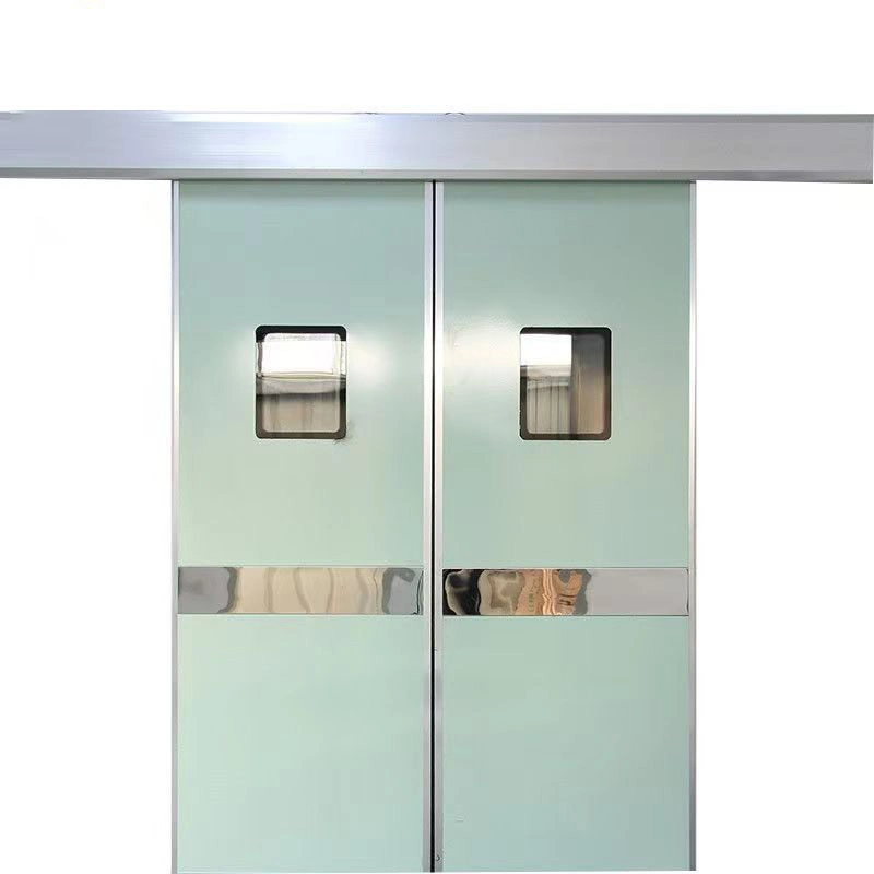 Puerta corredera de laboratorio