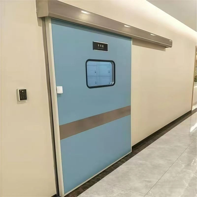Puerta corredera de laboratorio