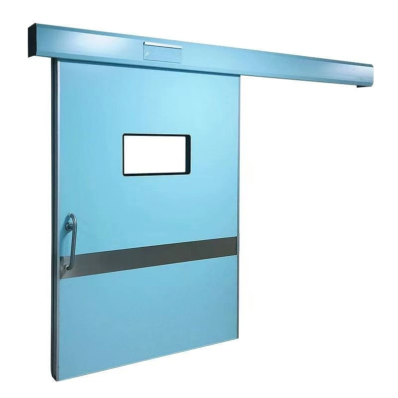 Puerta corredera de laboratorio