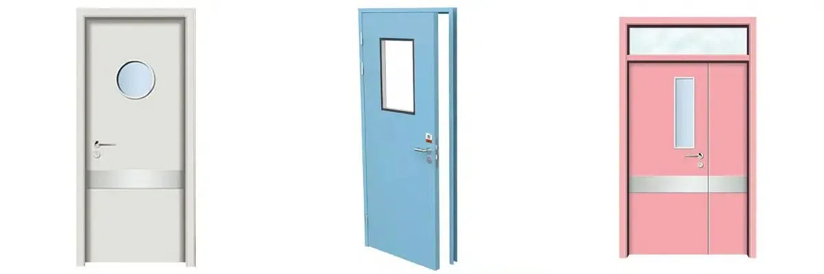 Puerta de Acero Inoxidable para Hospital