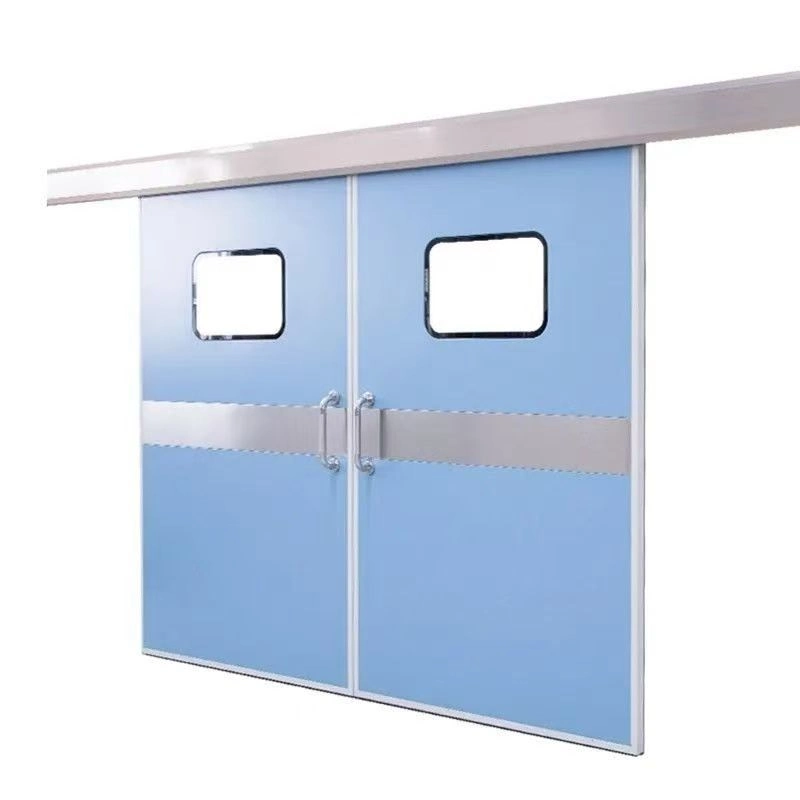 Puerta corredera de alto rendimiento para uso médico