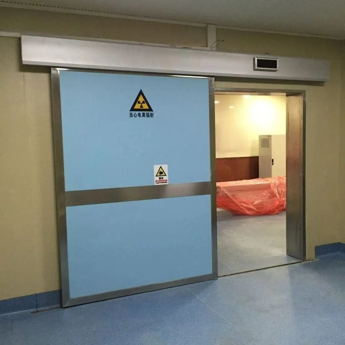 Puerta corredera de quirófano