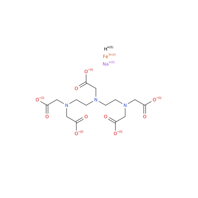 Dietilentriamina pentaacetato de hierro y sodio hidrogenado CAS#12389-75-2