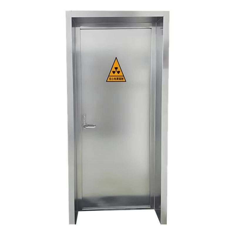 Puerta de una sola hoja de servicio pesado