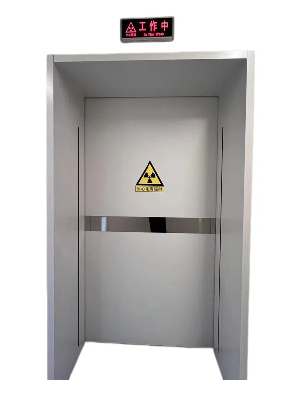 Puerta de plomo para sala de rayos X