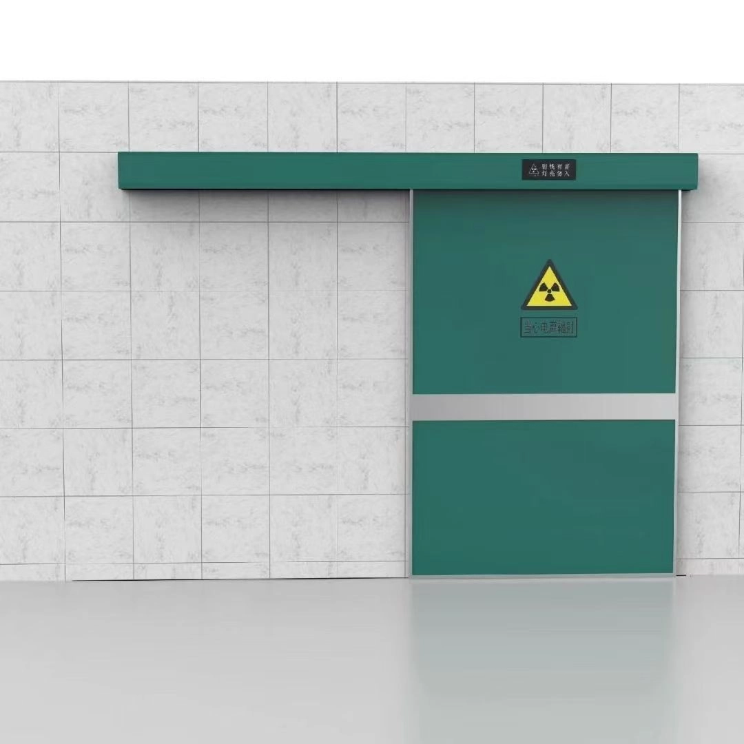 Puertas de protección contra rayos X con revestimiento de plomo