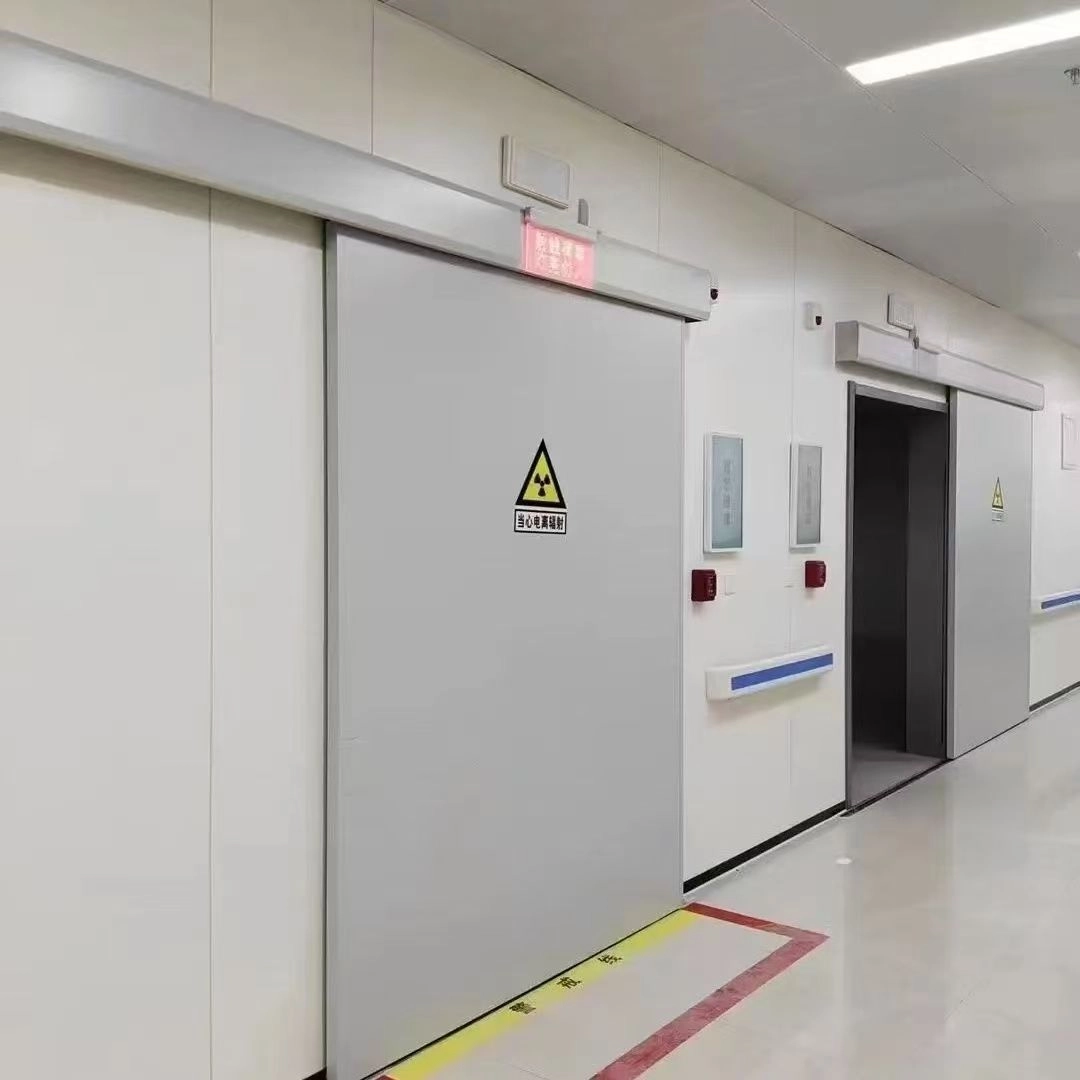 Puertas de protección contra rayos X con revestimiento de plomo