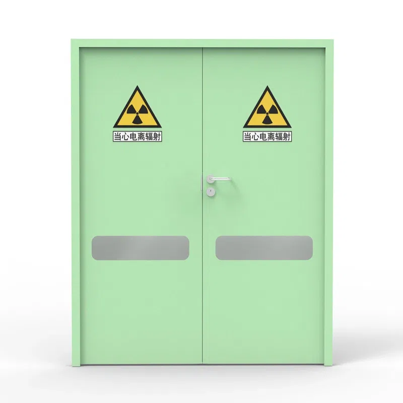 Puertas de plomo de dos hojas