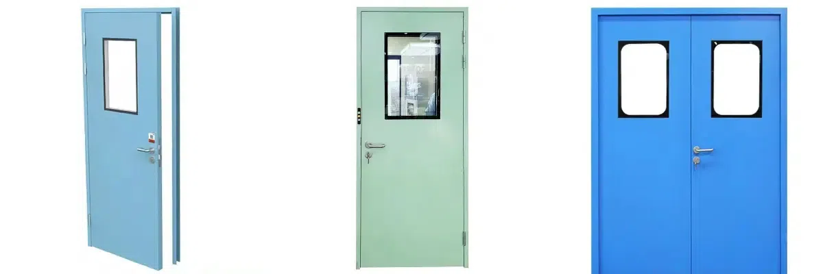 Puerta Industrial para Sala Limpia