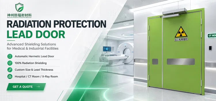 RADIATION PROTECTION LEAD DOOR
