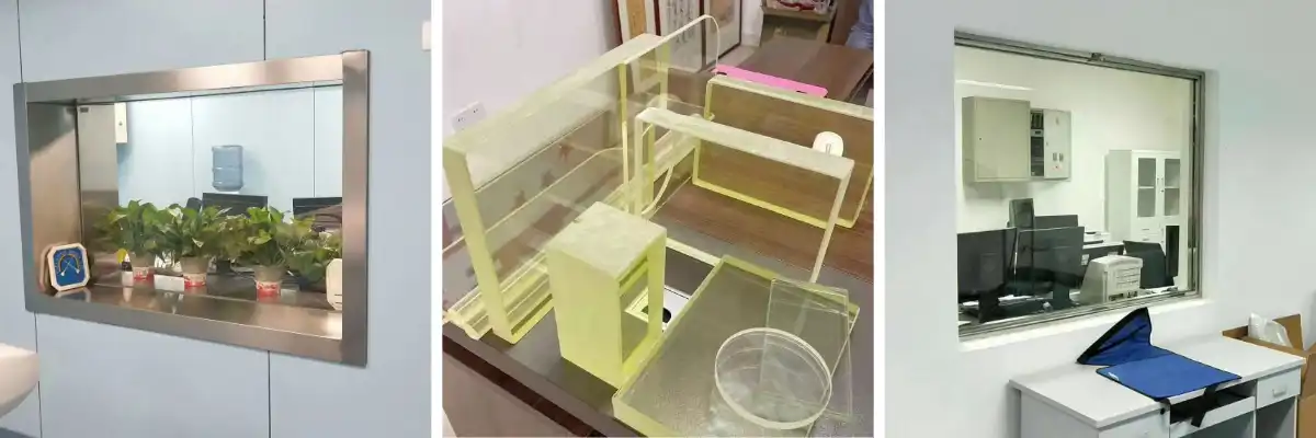 Vidrio de Plomo para Protección contra Rayos X