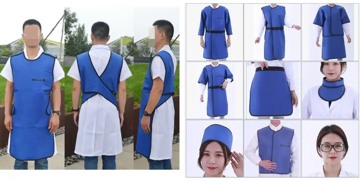 Chaquetas de plomo para radiología