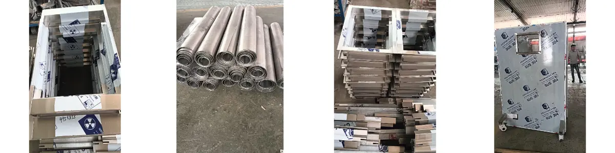 Pantalla de plomo para rayos X Pantalla de plomo para rayos X