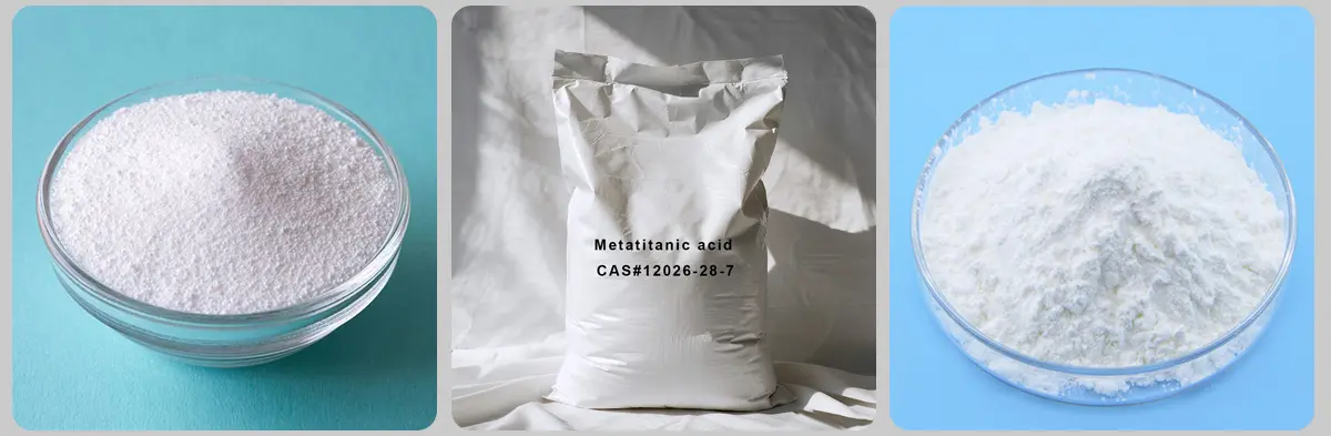 حمض الميتاتيتانيك CAS#12026-28-7