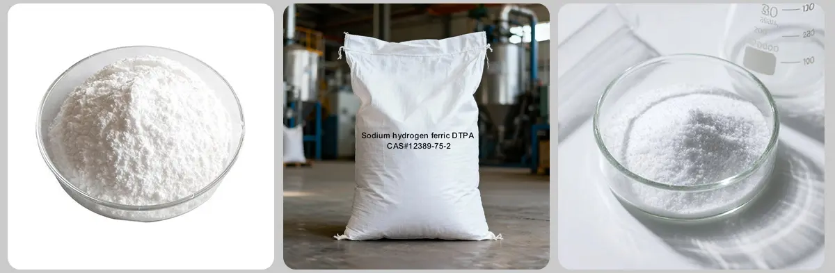 Dietilentriamina pentaacetato de hierro y sodio hidrogenado CAS#12389-75-2