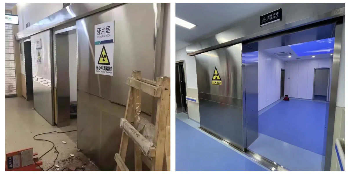 nuclear medicine shielding door